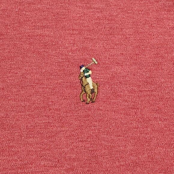 Polo Ralph Lauren Polo Classic Fit Polo Shirt Mens Size XL XLarge Red‎ Cotton - Picture 3 of 11